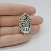 Cabochon Jasp Dalmatian 32x19x6mm C22, imagine 2