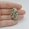 Cabochon Jasp Dalmatian 33x20x6mm C102