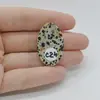 Cabochon Jasp Dalmatian 33x20x6mm C24, imagine 2