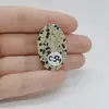 Cabochon Jasp Dalmatian 33x20x6mm C54, imagine 2