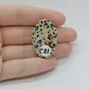 Cabochon Jasp Dalmatian 34x21x6mm C21, imagine 2