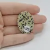 Cabochon Jasp Dalmatian 34x25x5mm C125, imagine 2