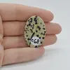Cabochon Jasp Dalmatian 35x23x5mm C68, imagine 2