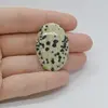 Cabochon Jasp Dalmatian 35x24x5mm C16