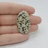 Cabochon Jasp Dalmatian 36x21x5mm C106