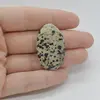 Cabochon Jasp Dalmatian 36x22x5mm C110