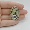 Cabochon Jasp Dalmatian 36x23x6mm C38, imagine 2