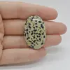 Cabochon Jasp Dalmatian 36x23x6mm C38
