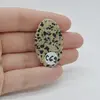 Cabochon Jasp Dalmatian 38x22x6mm C69, imagine 2