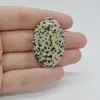 Cabochon Jasp Dalmatian 39x25x6mm C77