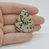 Cabochon Jasp Dalmatian 39x30x5mm C76