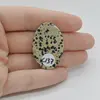 Cabochon Jasp Dalmatian 36x23x6mm C137, imagine 2