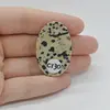 Cabochon Jasp Dalmatian 38x24x6mm C130, imagine 2