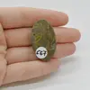 Cabochon Jasp Fruity 37x22x6mm C67, imagine 2