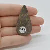 Cabochon Jasp Fruity 46x24x5mm C79, imagine 2