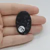 Cabochon Jasp Gabronit 37x24x4mm C99, imagine 2