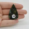 Cabochon Jasp Kambaba 44x27x6mm C38, imagine 2