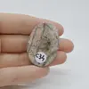 Cabochon Jasp Leopard 2 40x28x6mm C34, imagine 2