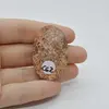 Cabochon Jasp Leopard 2 41x26x7mm C62, imagine 2
