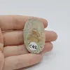 Cabochon Jasp Leopard 2 43x26x5mm C42, imagine 2