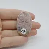 Cabochon Jasp Leopard 2 43x27x6mm C14, imagine 2