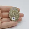 Cabochon Jasp Leopard 2 43x31x6mm C40, imagine 2