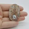 Cabochon Jasp Leopard 2 46x30x6mm C32, imagine 2