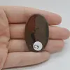 Cabochon Jasp Policrom 43x28x4mm C3, imagine 2