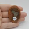 Cabochon Jasp Policrom 46x32x6mm C73, imagine 2