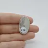 Cabochon Jasp Portelan 31x18x5mm C36, imagine 2