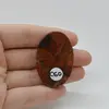 Cabochon Jasp Rosu 44x29x7mm C60, imagine 2