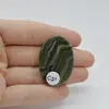 Cabochon Jasp Zebra Verde 38x26x7mm C21, imagine 2