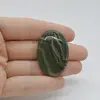 Cabochon Jasp Zebra Verde 38x26x7mm C21