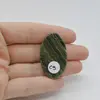 Cabochon Jasp Zebra Verde 39x23x7mm C9, imagine 2
