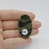 Cabochon Jasp Zebra Verde 41x24x9mm C17, imagine 2