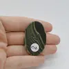Cabochon Jasp Zebra Verde 42x27x6mm C12, imagine 2