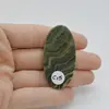 Cabochon Jasp Zebra Verde 48x25x6mm C15, imagine 2