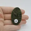 Cabochon Jasp Zebra Verde 48x28x6mm C18, imagine 2