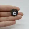 Cabochon Kiastolit 21x21x6mm C72, imagine 2