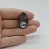 Cabochon Kiastolit 28x19x7mm C60, imagine 2