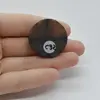 Cabochon Kiastolit 30x30x6mm C32, imagine 2