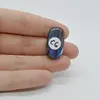 Cabochon Labradorit Albastru 25x14x6mm C6, imagine 2