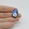 Cabochon Labradorit Albastru 28x17x6mm C104, imagine 2