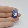Cabochon Labradorit Albastru 28x17x8mm C542, imagine 2