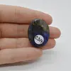 Cabochon Labradorit Albastru 32x24x7mm C314, imagine 2