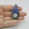 Cabochon Labradorit Albastru 47x24x9mm C296, imagine 2