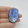 Cabochon Labradorit Albastru 48x30x7mm C254, imagine 2