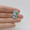 Cabochon Larimar 20x12x7mm C20, imagine 2