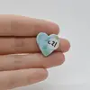 Cabochon Larimar 20x20x4mm C21, imagine 2