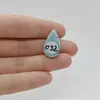 Cabochon Larimar 22x13x7mm C32, imagine 2